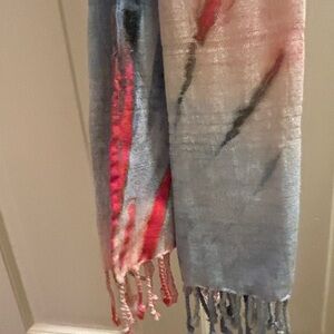 Hand Tie Dye Pre Washed Cotton Fringe Scarf Bohemian Hippie NEW
30 x 68 NEW